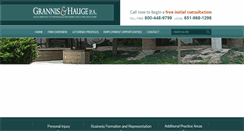 Desktop Screenshot of grannishauge.com